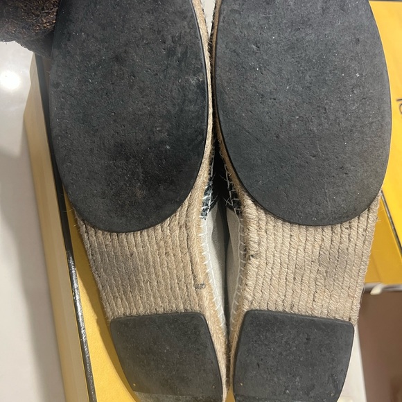 Fendi espadrille FF size 12us/11uk - Picture 4 of 14